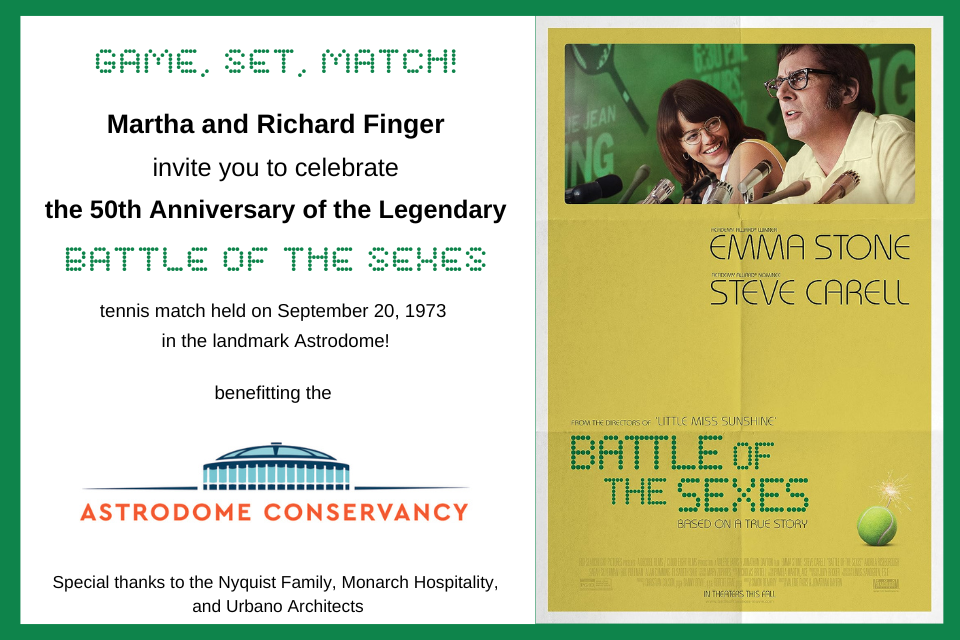 Battle of the Sexes” Screening and Discussion with Directors