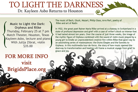 Brigid's Place - Music to Light the Dark - Orpheus and Rilke