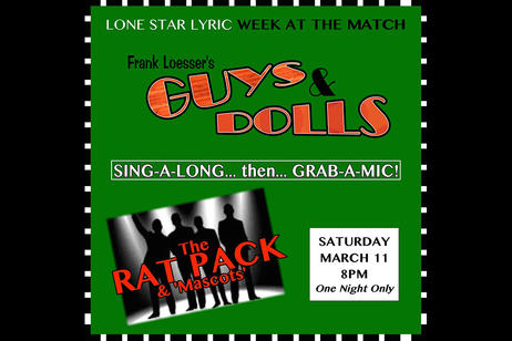Lone Star Lyric -Guys and Dolls and The Rat Pack