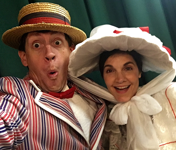 South Main Baptist Church - Carey Cannon and Claire Frazier as Bert and Mary South Main Baptist Church - Carey Cannon and Claire Frazier as Bert and Mary
