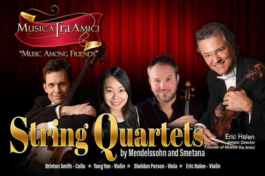 Musica Tra Amici - String Quartets by Mendelssohn and Smetana