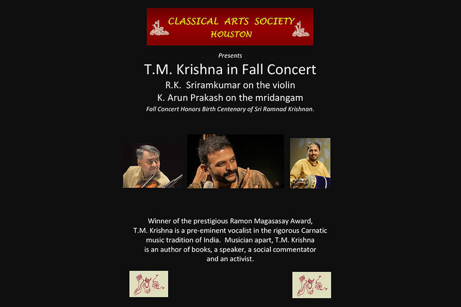 Classical Arts Society - Fall Concert 2018