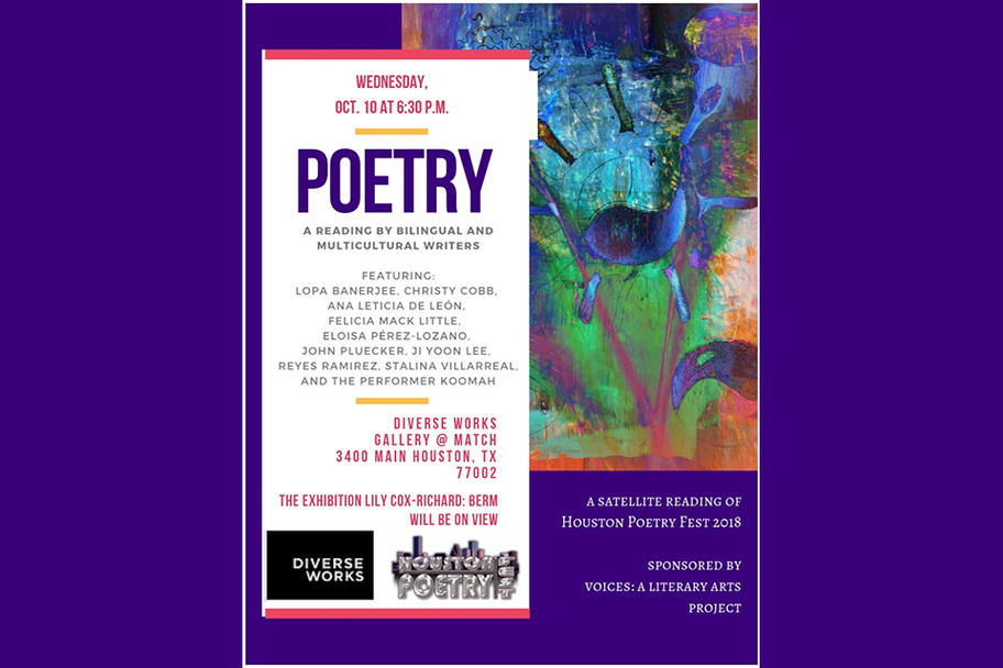 DiverseWorks - Bilingual and Multicultural poetry reading