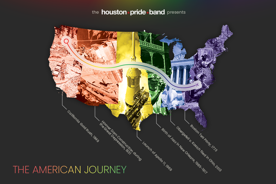 Houston Pride Band - The American Journey