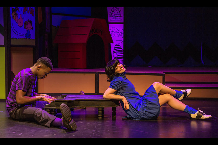 Main Street Theatre - Christopher Scurlock as Schroeder and Megan Jankovic as Lucy