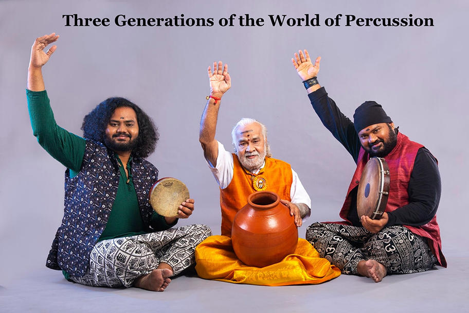 Society for IndoAmerican Arts - Three Generations of the World of Percussion